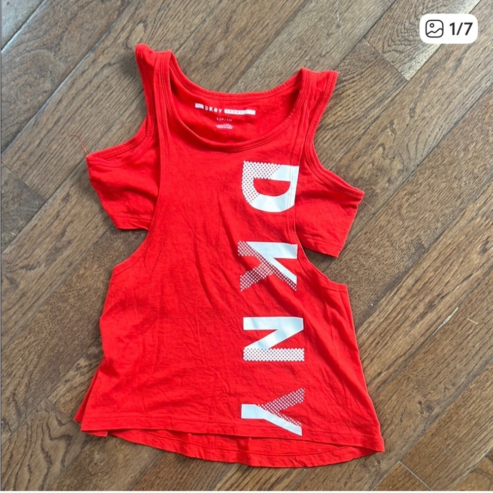 DKNY Sport Bold Red Tank